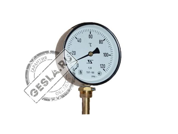 Термометр ТБП 100/100/Р (-0-160)С фото 1