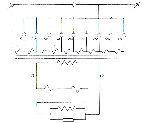 Принципиальная электрическая схема Д553