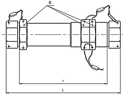 Общая схема клапана КОС-10-1