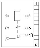 Схема подключения реле НЛ-7