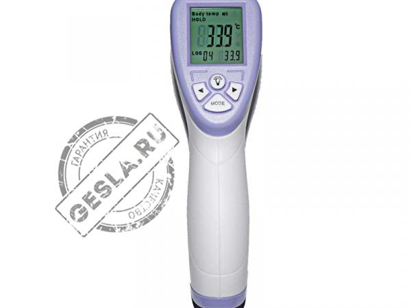 Бесконтактный инфракрасный термометр (пирометр) DT-8809C для измерения температуры тела и поверхности фото 1