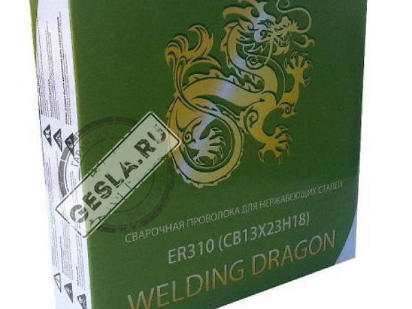 Проволока Welding Dragon ER 310 1.2 мм 5 кг (D200) фото 1