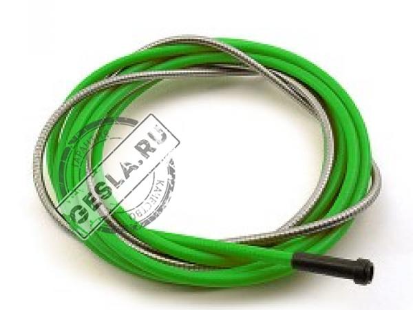 Спираль подающая зелёная d-3,0/5,0/L-340мм фото 1