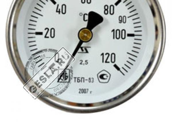 Термометр ТБП 63/50/Т3 (0-160)С фото 1