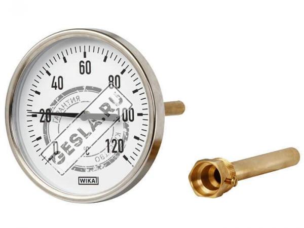 Биметаллический термометр A50 фото 1