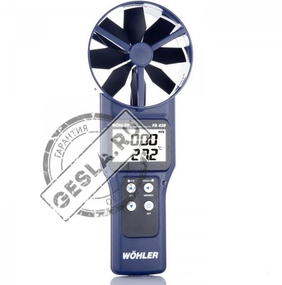 Анемометр WOHLER FA430 фото 1