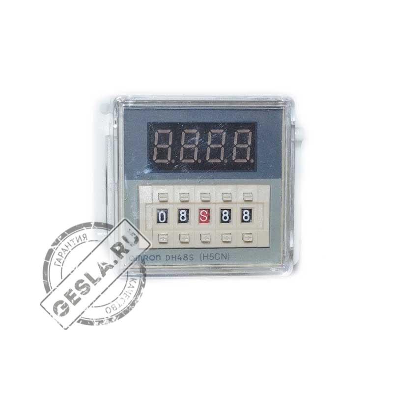 Таймер DH48S-1Z (0.01 сек – 99 час 99 мин) AC220V OMRON фото 1