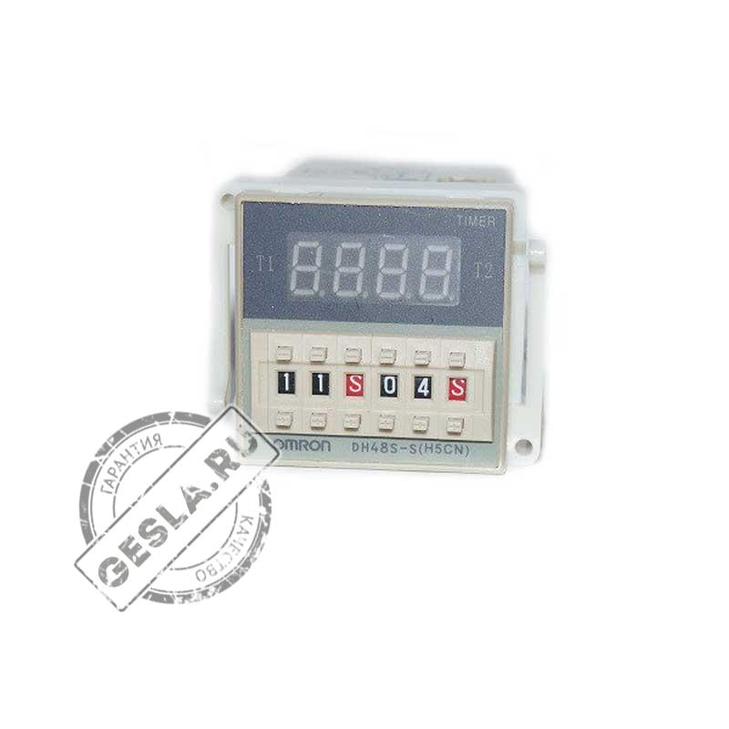 Циклическое реле времени OMRON DH48S-S (0.1 с – 99 ч) 220V фото 1