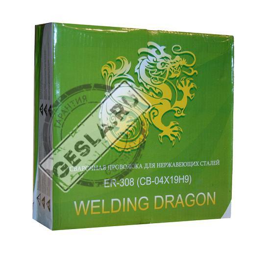 Проволока Welding Dragon ER 308 1.0 мм 5 кг D200 фото 1