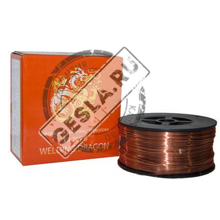 Проволока Welding Dragon ER 70S-6 0.8 мм 1кг (D100) фото 1
