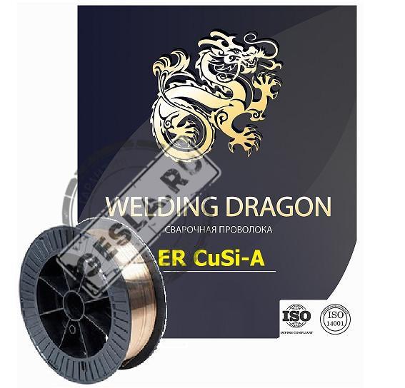 Проволока Welding Dragon ErCuSi-A 1.2 мм 5 кг (D200) фото 1