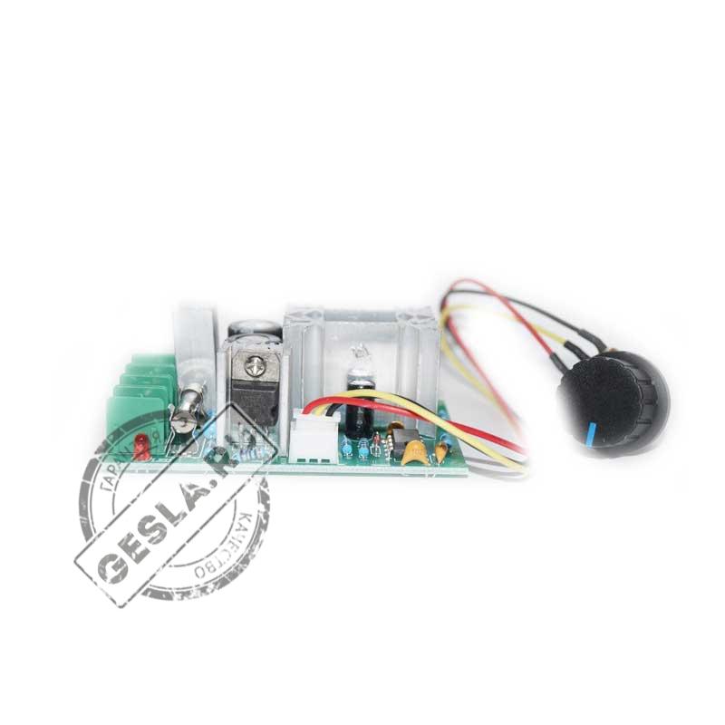 ШИМ регулятор оборотов двигателя постоянного тока PWM DC 10-60V 20А фото 1