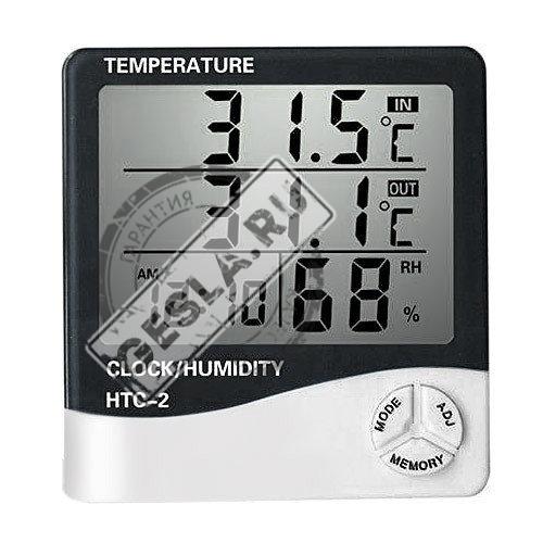 Термо-гигрометр HTC-2  фото 2