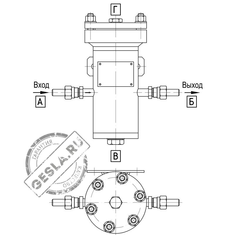 Фильтр одоранта ФГС-10-6,3 GL, ФГС-25-1,6 GR фото 1