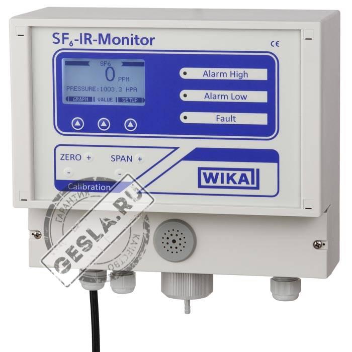 Мониторинг концентрации элегаза SF6  WIKA фото 1