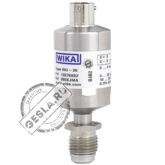 Преобразователь для ультра чистых сред WU-20, WU-25, WU-26 WIKA фото 1