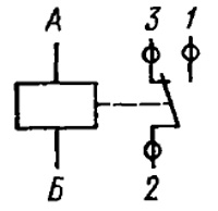 Рис.1. Схема подключения реле РЭВ-17